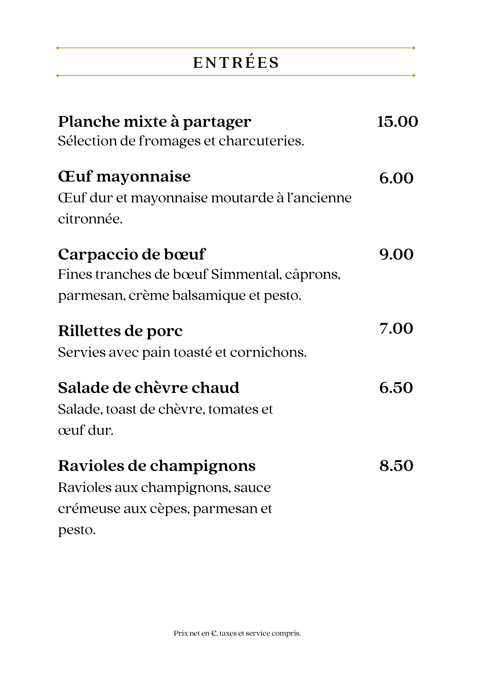 Picture of restaurant